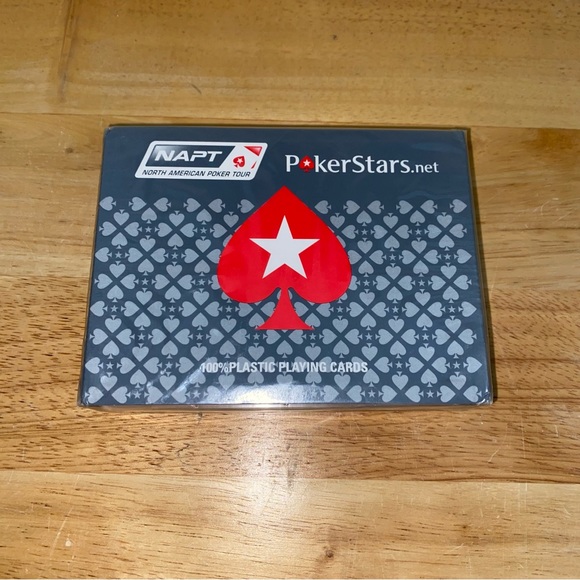 PokerStars plastic playing card 2 pack *check description - Picture 1 of 9